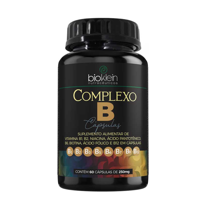 Complexo B - 60Cápsulas > BioKlein Nutracêuticos