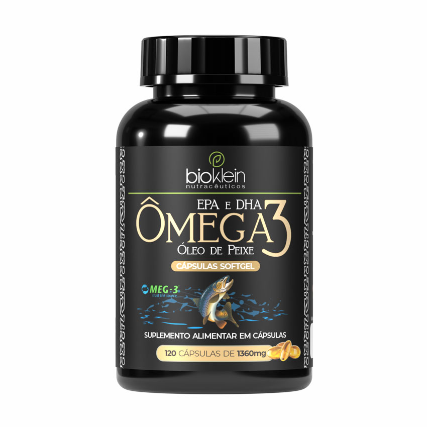 Ômega-3 1000mg MEG-3 - 120 Cápsulas